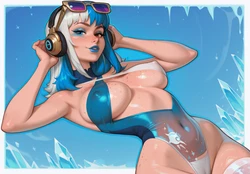 [LazyRainbow] Luna Snow: Refreshing Day at the Beach [AI Generated]