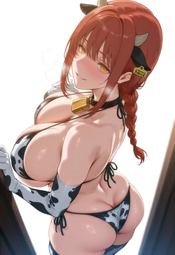 [ALKKEMii] Cow Bikini part1 [AI Generated]