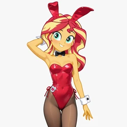 Equestria Girls-PLAYBOY Bunny Edition-AI Generated