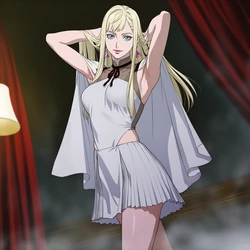 [Cyber-Wifu11] GIGI ANDALUCIA (Mobile Suit Gundam Hathaway's Flash) [AI Generated]