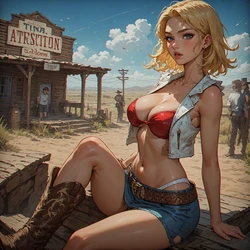 She was a Fighter-Tina Armstrong [AI Generated]