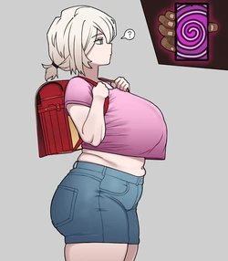 Faust fat hypnosis by GGG on pixiv