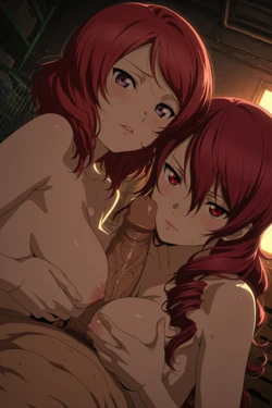 Red-haired ojous [AI Generated]