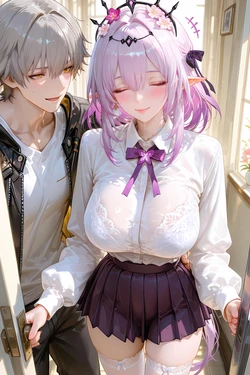 [神奇牛子] 穹&赛飞儿-Caelus&Cifera[AI Generated]