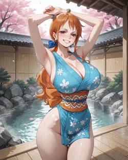 [AiFishBall] Nami 90 - One Piece (Patreon) [AI Generated]