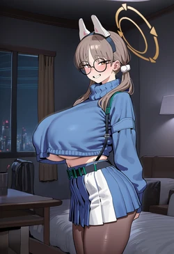 [仲見世] 風倉モエxエロガキ [AI Generated]