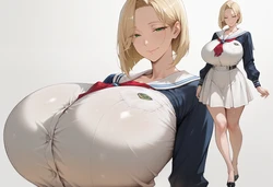 [BigMelons] オリヴィア・陽向 (セーラー服 2) [AI Generated]