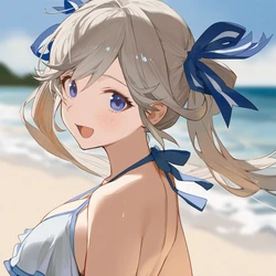 Howsir - 庫庫魯 ククル Cucouroux (beach) [AI Generated]