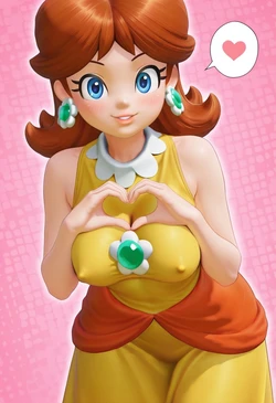 [AI Generated] デイジー姫Princess_Daisy