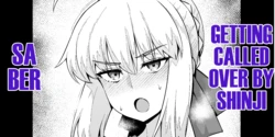 [Ankoman] Saber, Taiiku Souko de... +  Artoria, Botebara Bloomer de Shinji to… | Saber, Getting Called Over by Shinji + Pregnant Artoria, in Bloomers with Shinji... (Fate/Stay Night) [DeppoTL] [English]