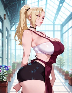 [LewdWaifuLaifu] Ino Yamanaka Flower Shop [AI Generated]