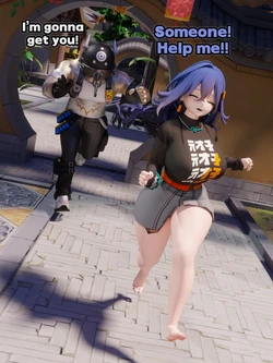 [ExtraThicc] Belle Saved by Dialyn's Size Portals