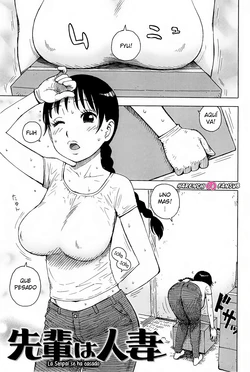 [Karma Tatsurou] Senpai wa Hitozuma - She is Transistor Glamour | La Senpai se ha casado (In Mama) [Spanish] [Harenchi no Fansub]