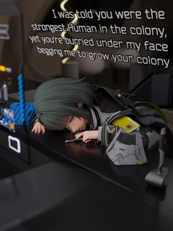 [ExtraThicc] Endmin toying with a rare human colony