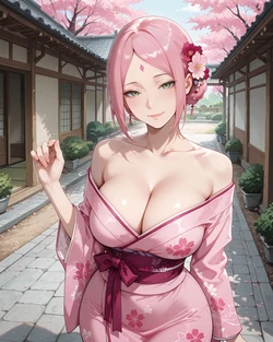 [AiFishBall] Sakura Haruno 09 - Naruto (Patreon) [AI Generated]