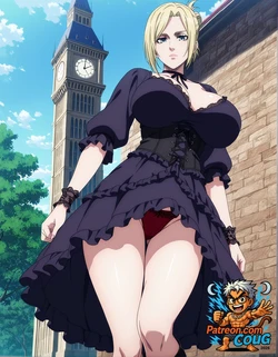 Annie Leonhart hentai | Attack on Titan NSFW parody [AI Generated]