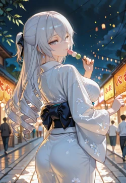 [Koa-san] Bronya Kimono NTR [AI Generated]