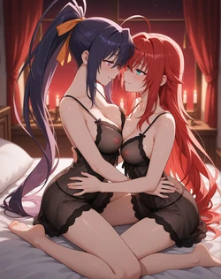 Rias & akeno hentai [Ai generated]