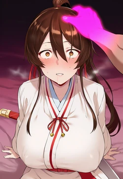 [Pixiv] ゆたか/Yutaka (20097007) - Request: Jigokuraku, Yamada Asaemon Sagiri Hypnosis [AI Generated]