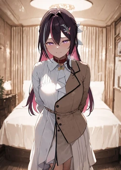 Milk tooth（nyushi）- AZKi (with and without blindfold) [AI Generated]