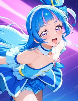 [AI Generated] キュアウインク (キミとアイドルプリキュア♪)