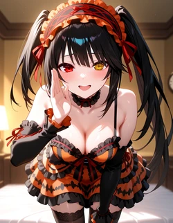 [AI Generated] 時崎狂三 (デート・ア・ライブ) Kurumi Tokisaki