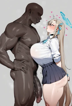ShineArt - Asuna (School Uniform) (Uncensored) [AI Generated]