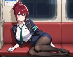 [AiFishBall] Aoi Sakurai 01 - Rail Wars (Patreon) [AI Generated]