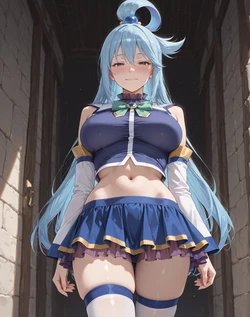 [AiFishBall] Aqua 01 - Konosuba (Patreon) [AI Generated]