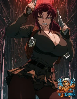 Revy hentai | Black Lagoon NSFW parody [AI Generated]