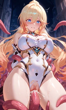 [gragas743] 幽蘭黛爾(Durandal)-bikini+tentacle [AI Generated]