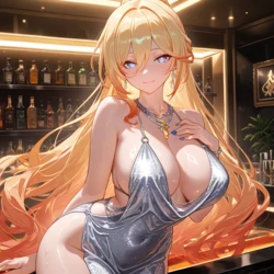 [gragas743] 幽蘭黛爾(Durandal)-sliver dress [AI Generated]