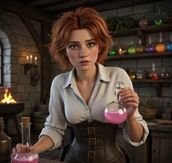 The Alchemist's Miscalculation [AI Generated]