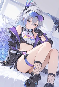 [Sinosaa] Silver Wolf LV.999 銀狼LV.999 [AI Generated]