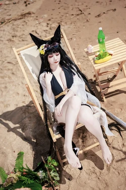 阿雪雪_yuki - 碧蓝航线 纪伊泳装