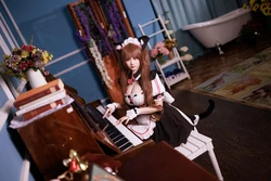 阿雪雪_yuki - 猫娘乐园 巧克力 女仆