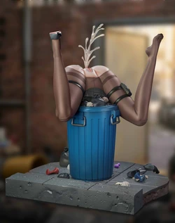 Murloc Studio - Tsukatsuki Rio Trash Can Blue Archive orzgkfigure