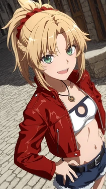 [BBStaff] 魔力を補充するモード〇ッド (Mordred Pendragon) [AI Generated]