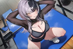 [CoCher] シオリ・ノヴェ- 汗と熱が織りなし [AI Generated]