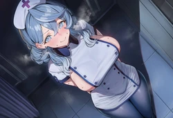 [CoCher] 天雨アコ - 深夜の病院 [AI Generated]