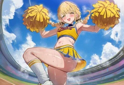 [CoCher] 藤田ことね - チア応援と秘密のご褒美 [AI Generated]