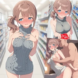 [AI Generated] 望月穂波 セーター