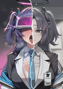 Nargai [CH] - キヴォトス 脳破壊（仮題）-brained kivotos 【Unfinished】 (Patreon) [AI Generated]