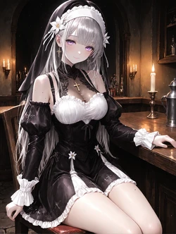 [Lush Silhouette] リー◯ア 泥酔レ◯プ [AI Generated]