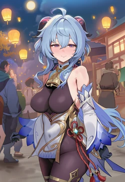 [Nakanaka Nana] Ganyu + Animation [AI Generated]