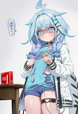 [Nakanaka Nana] Mizumiya, Trapped in a Room with an Otaku Guy Until They Run Out of Condoms [AI Generated]
