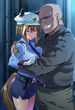 [コクオウ] シュヴァルグラン ポリス風 輪 [AI Generated]
