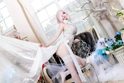 阿雪雪_yuk - FGO 玛修 婚纱同人