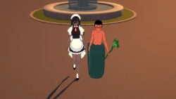 [rainbowkombat] The vampire new maid Naga End 6