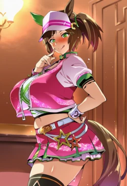 [コクオウ] アイネスフウジン ホテルで [AI Generated]